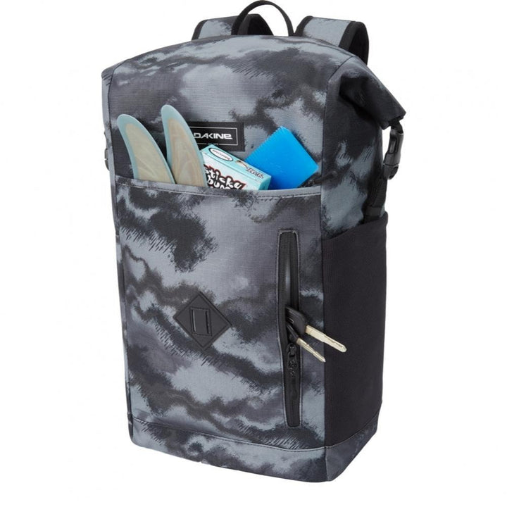 Dakine Mission Surf Roll Top 28L Backpack - Dark Ashcroft Camo
