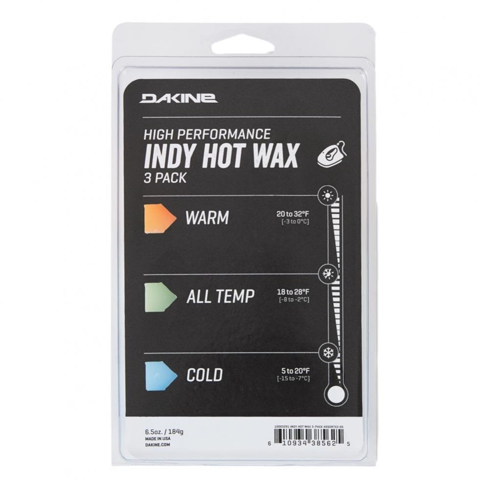 Dakine Indy Hot Wax 3 Pack - Assorted