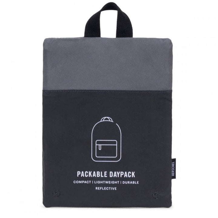 Herschel Packable Daypack Backpack - Silver / Black