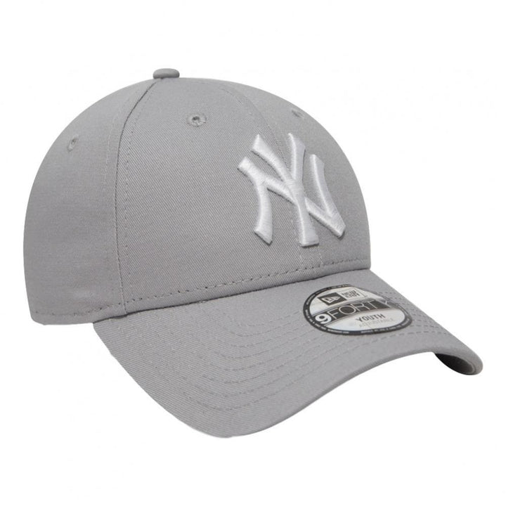 New Era New York Yankees Essential Kids 9 Forty Cap - Grey