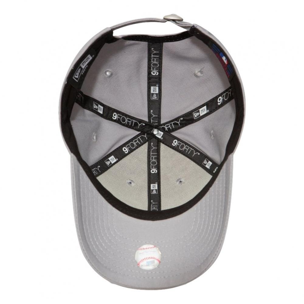 New Era New York Yankees Essential Kids 9 Forty Cap - Grey