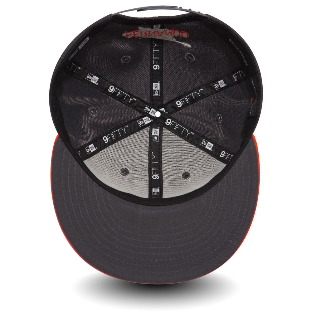 New Era McLaren Honda Alonso 9Fifty Cap - Grey
