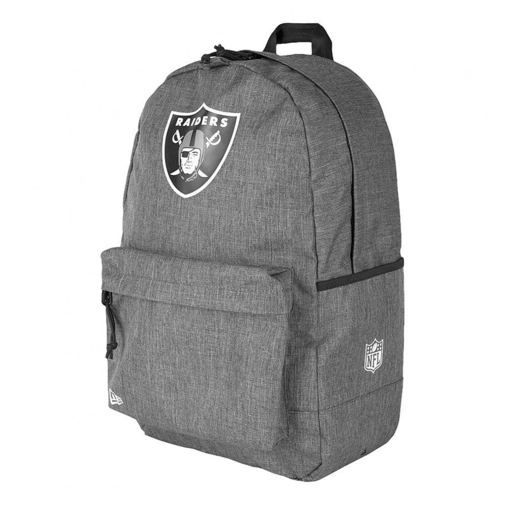 New Era Oakland Raiders Light Backpack - Black / Grey Heather