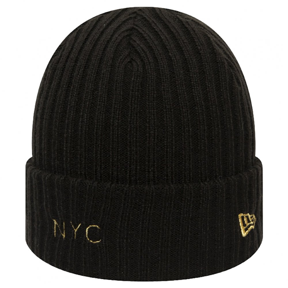 New Era NYC Knit Beanie - Black