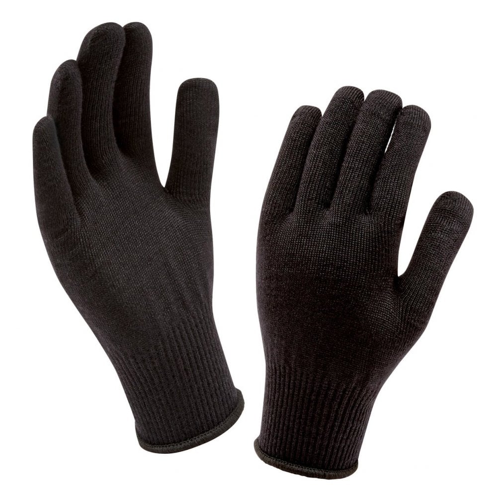 Sealskinz Solo Merino Gloves - Black