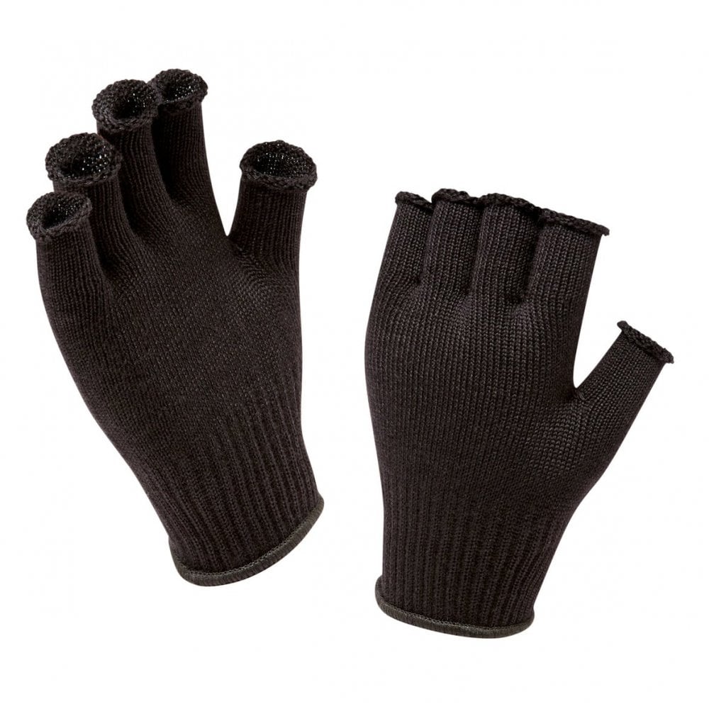 Sealskinz Solo Merino Mitts - Black
