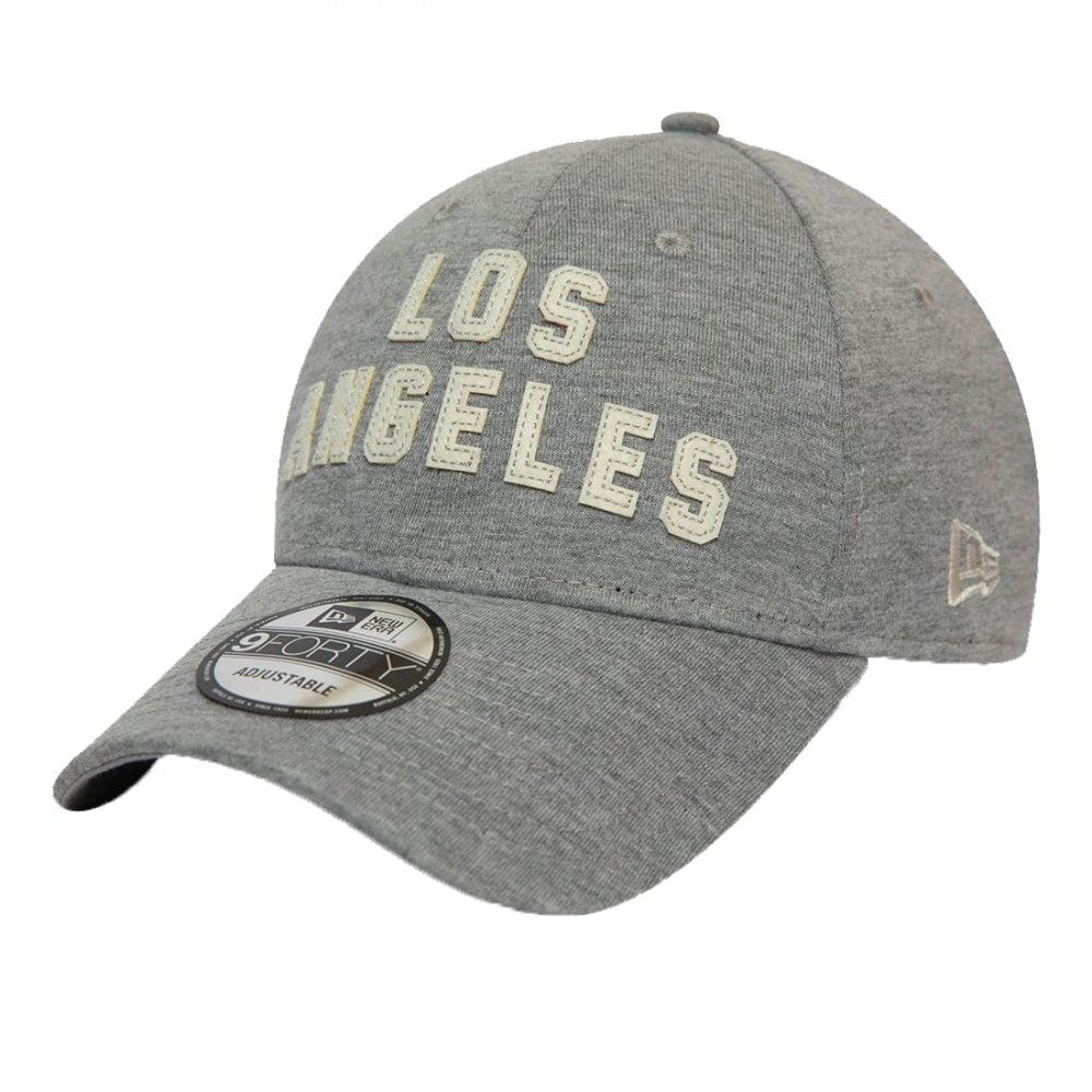 New Era Los Angeles Dodgers Felt Script 9Forty Cap - Grey