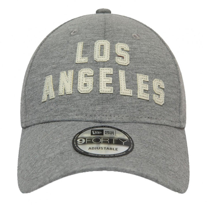 New Era Los Angeles Dodgers Felt Script 9Forty Cap - Grey