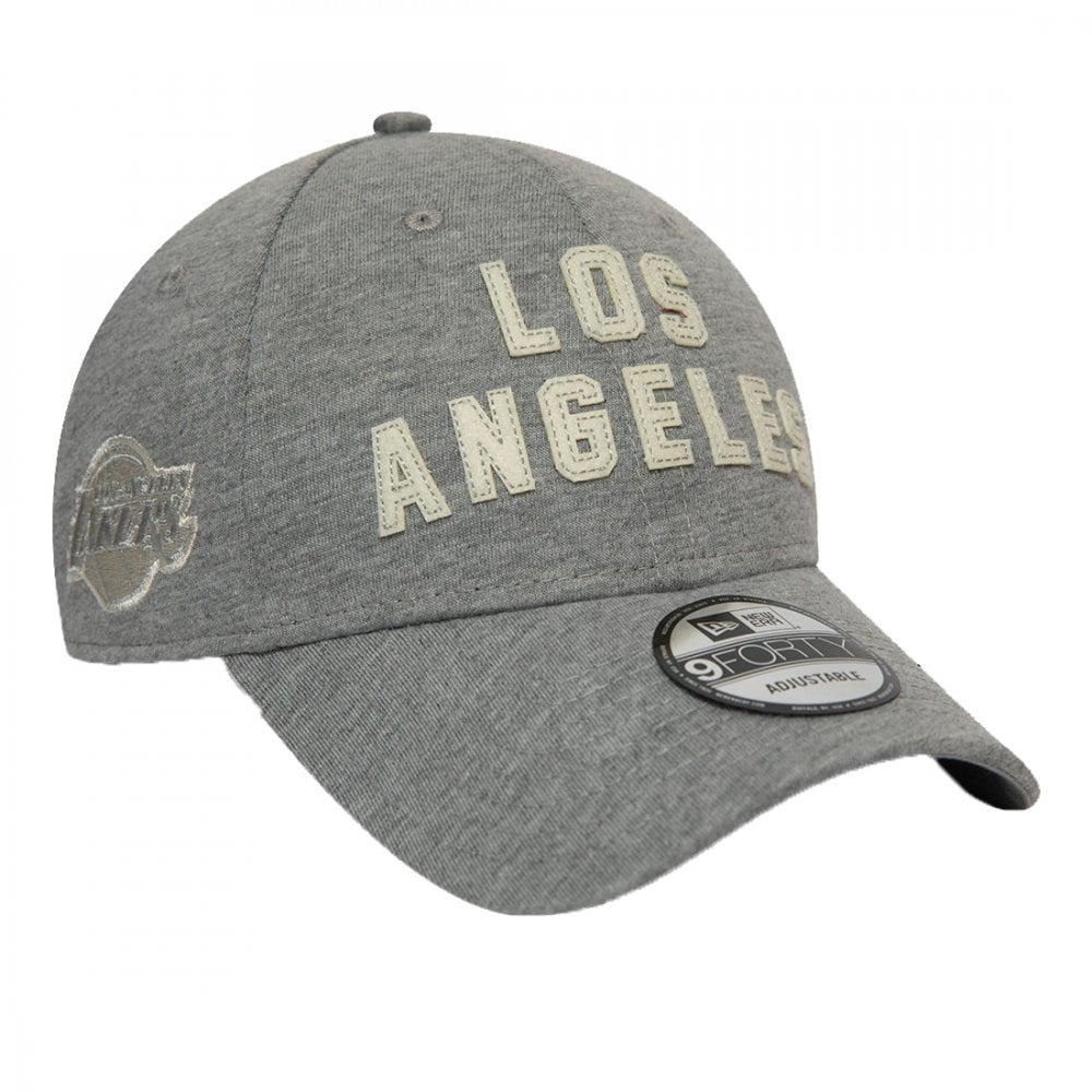 New Era Los Angeles Dodgers Felt Script 9Forty Cap - Grey