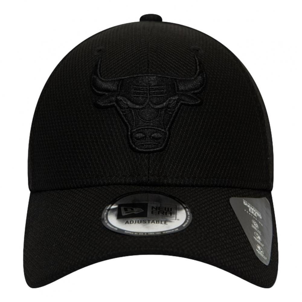 New Era Chicago Bulls Mono 9Forty Cap - Black