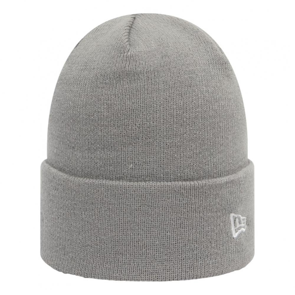 New Era Essential Cuff Knit Beanie - Grey