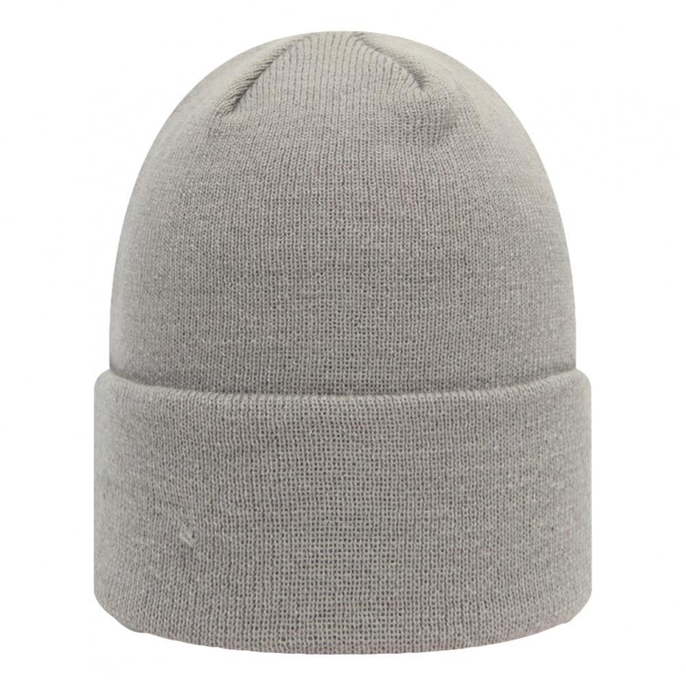 New Era Essential Cuff Knit Beanie - Grey