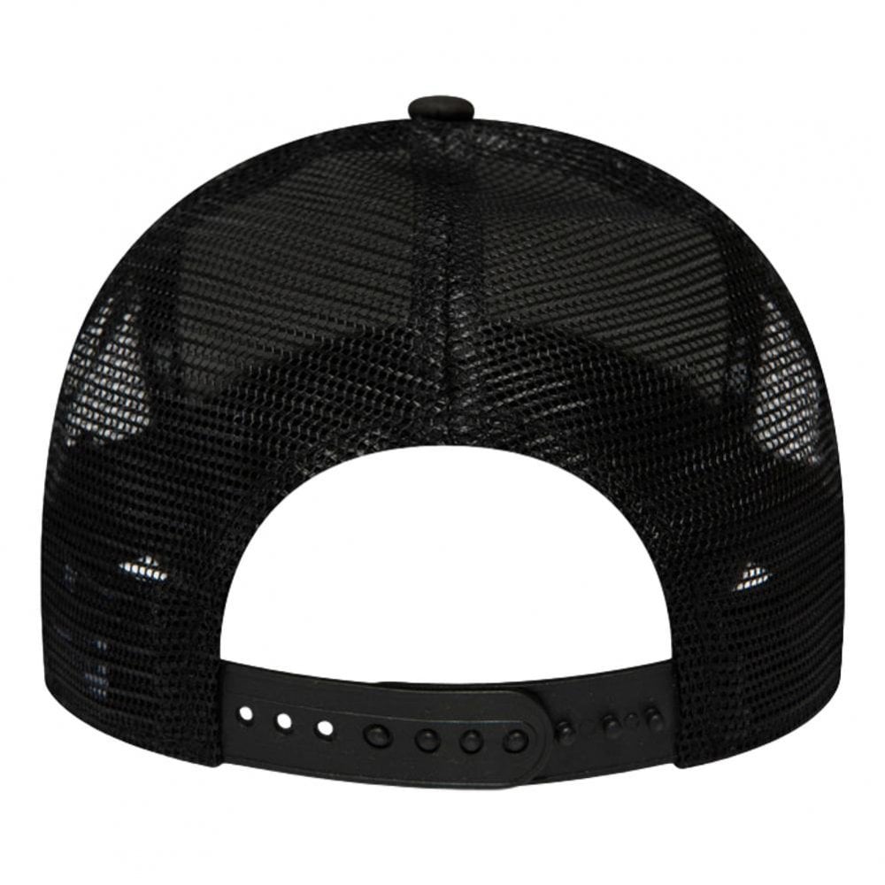 New Era New York Yankees Tonal A-Frame Trucker Cap - Black