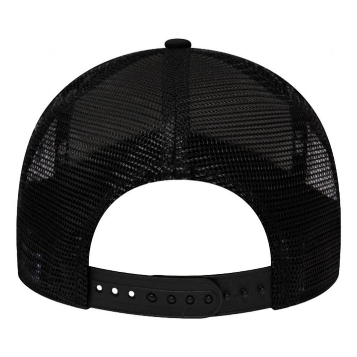 New Era NFL Generic Logo Woodwork Trucker Cap - Black