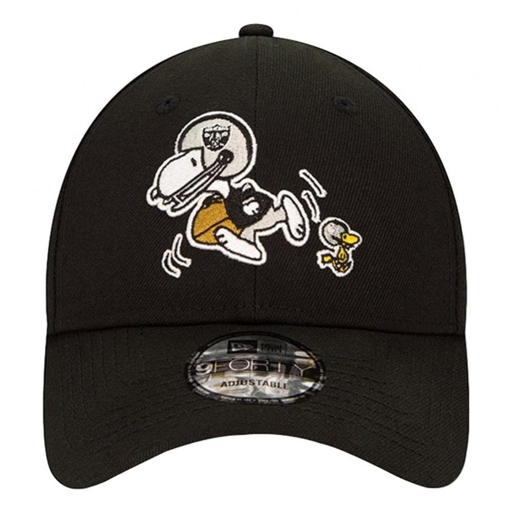 New Era Oakland Raiders X Peanut 9 Forty Cap - Black