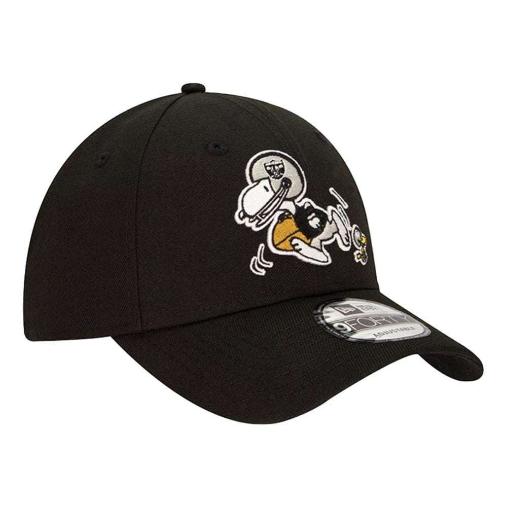 New Era Oakland Raiders X Peanut 9 Forty Cap - Black