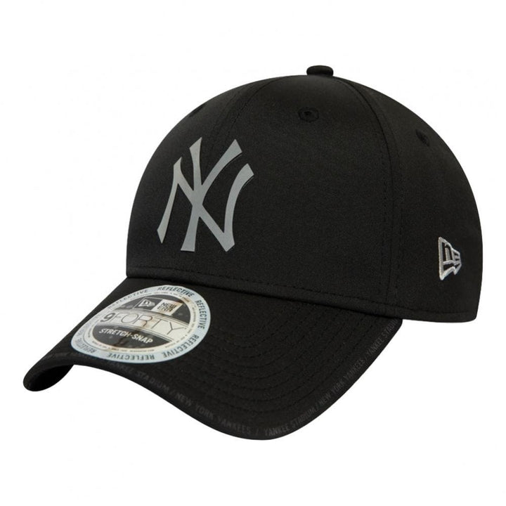 New Era New York Yankees Reflective Performance Stretch 9Forty Cap - Black