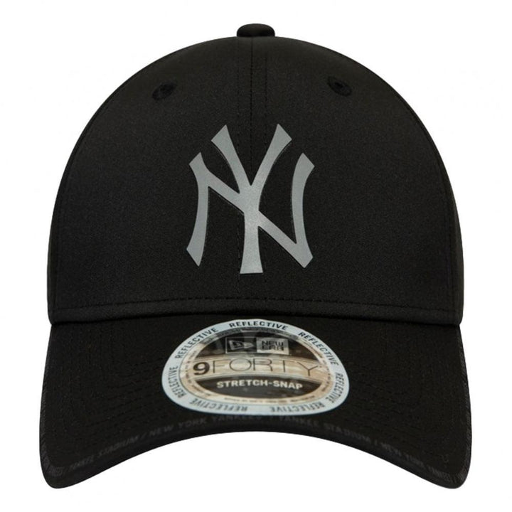 New Era New York Yankees Reflective Performance Stretch 9Forty Cap - Black