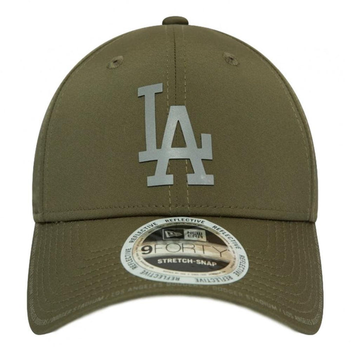 New Era Los Angeles Dodgers Reflective Performance Stretch 9Forty Cap - Green