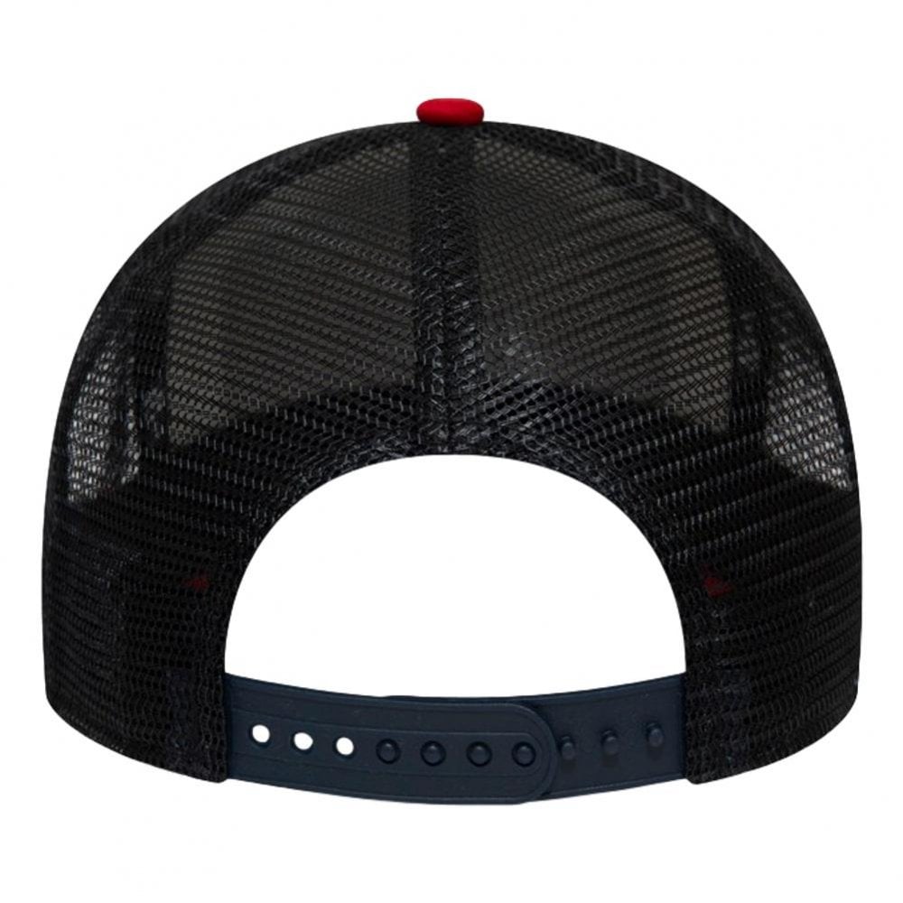 New Era USA Patch Trucker Cap - White