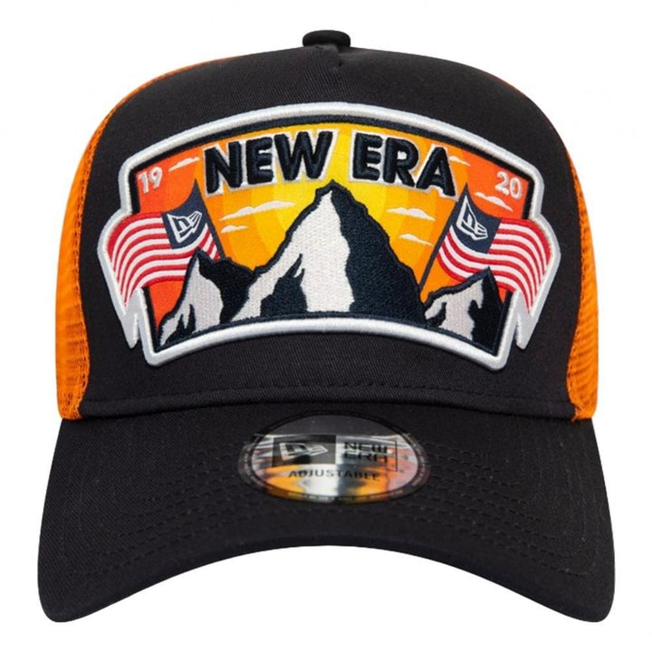 New Era USA Patch Trucker Cap - Navy