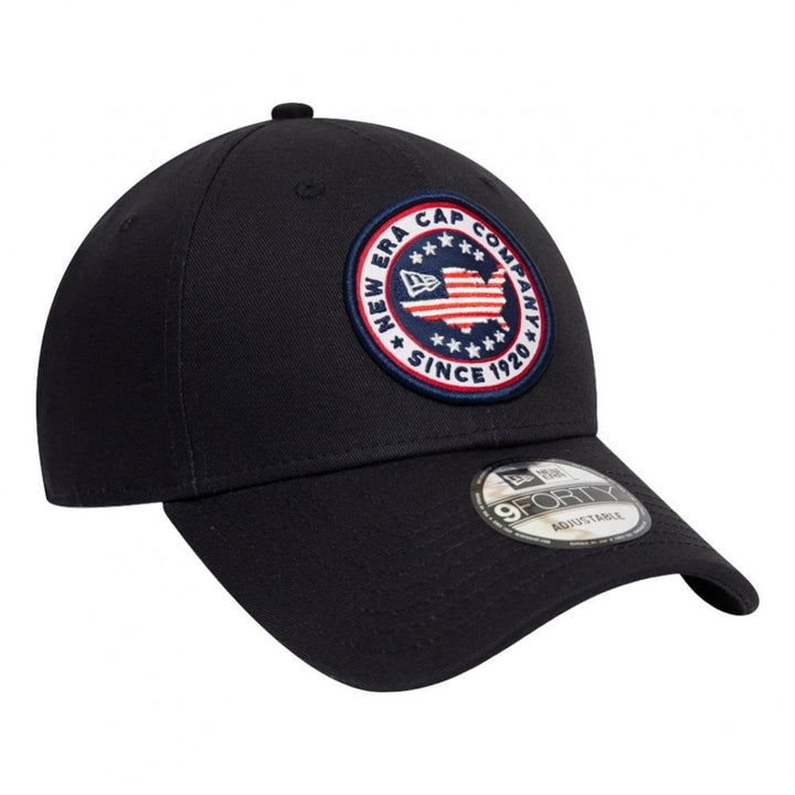 New Era 9 Forty USA Patch Cap - Navy