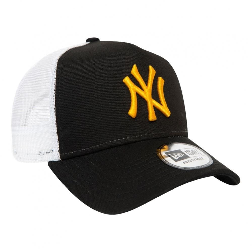 New Era NY Yankees League Essential Trucker Cap - Black
