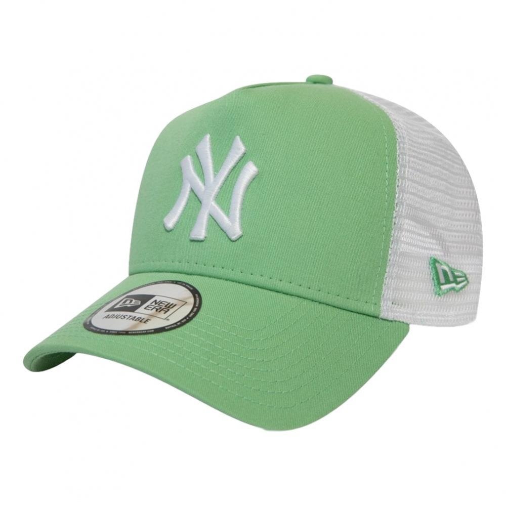 New Era NY Yankees League Essential Trucker Cap - Aqua