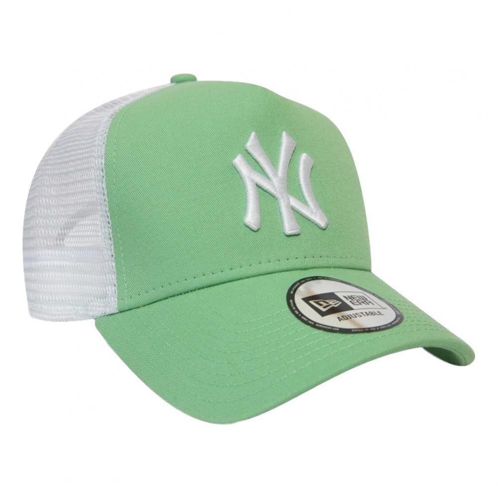New Era NY Yankees League Essential Trucker Cap - Aqua