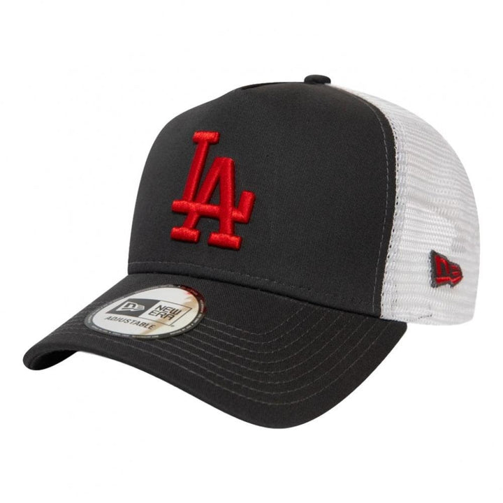 New Era LA Dodgers League Essential Trucker Cap - Grey
