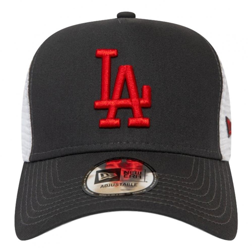 New Era LA Dodgers League Essential Trucker Cap - Grey