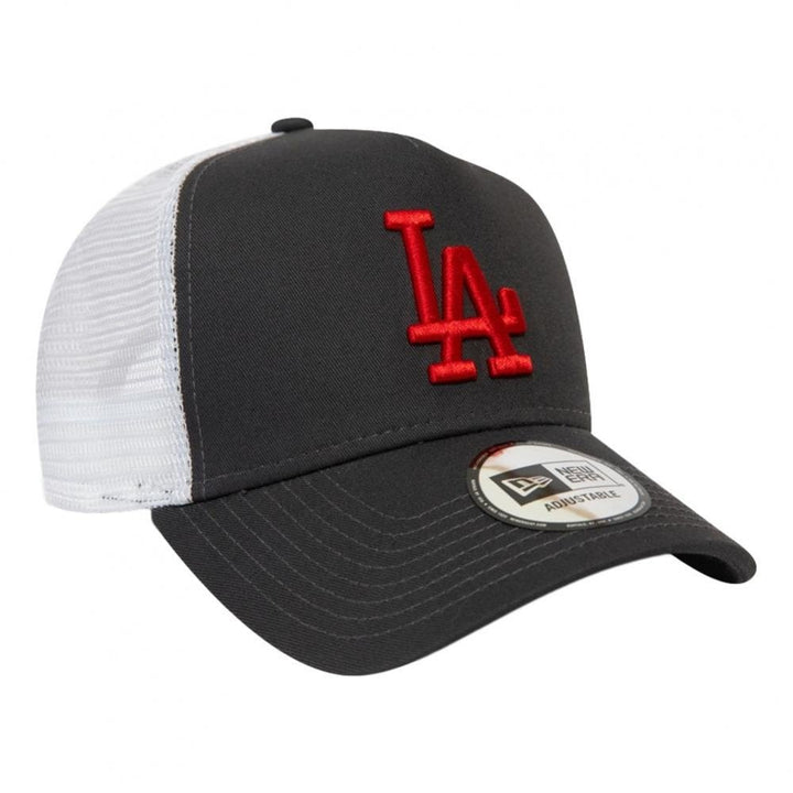New Era LA Dodgers League Essential Trucker Cap - Grey