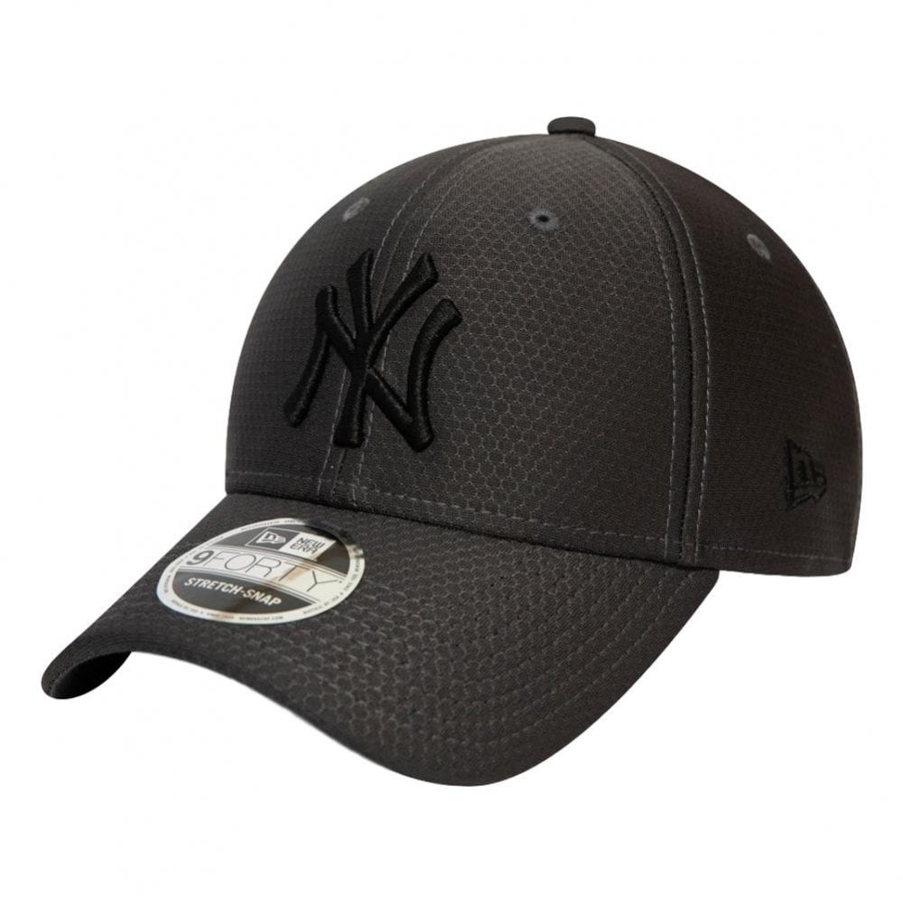 New Era MLB NY Yankees Tonal 9 Forty Snapback Cap - Grey / Heather