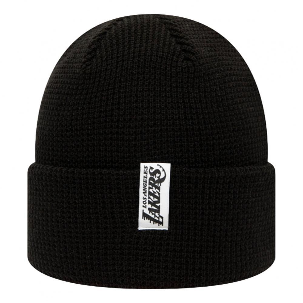 New Era LA Lakers NBA Team Cuff Knit Beanie - Black