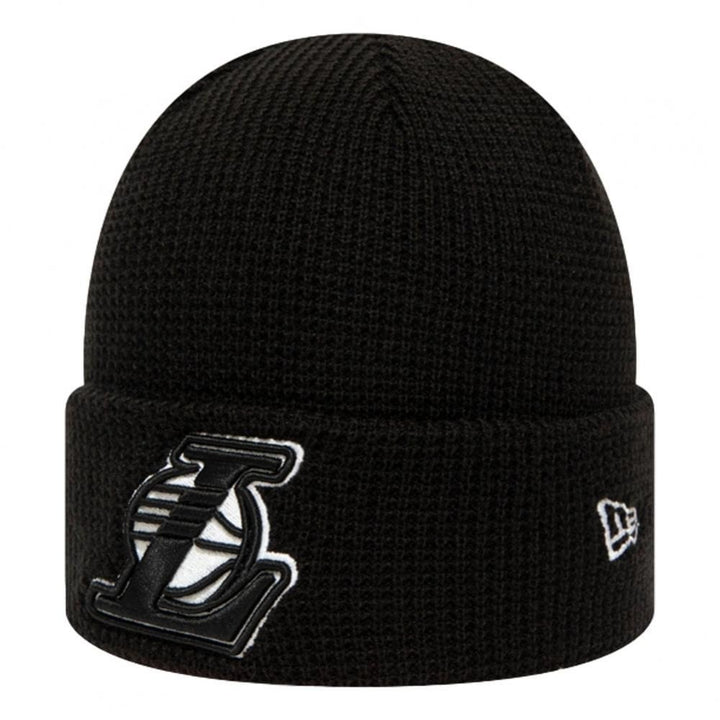 New Era LA Lakers NBA Team Cuff Knit Beanie - Black