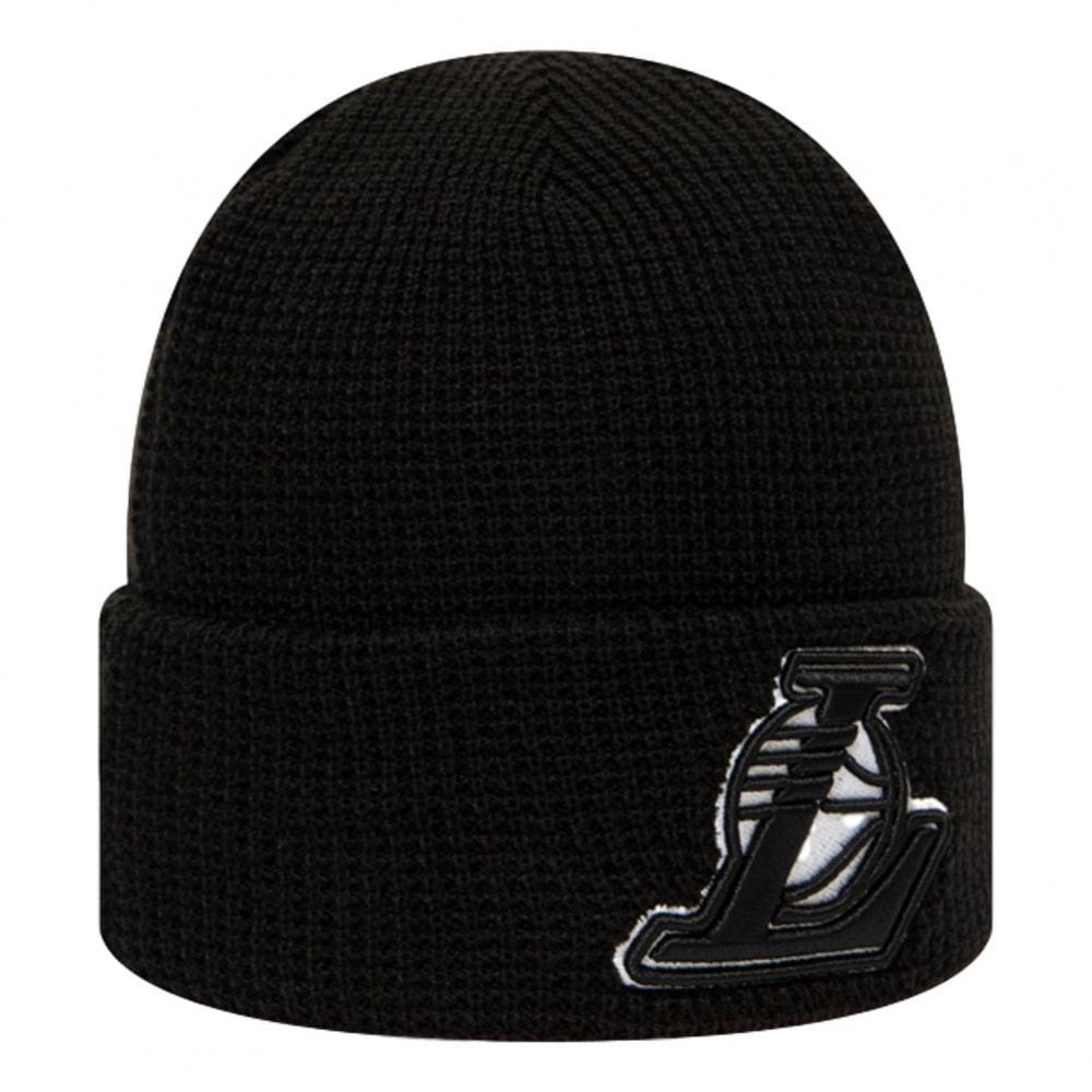 New Era LA Lakers NBA Team Cuff Knit Beanie - Black