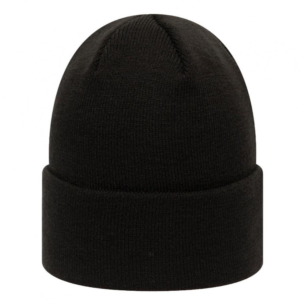 New Era NY Yankees League Essential Cuff Knit Beanie - Black