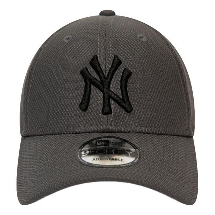 New Era NY Yankees Diamond Era Essential 9 Forty Cap - Grey Heather