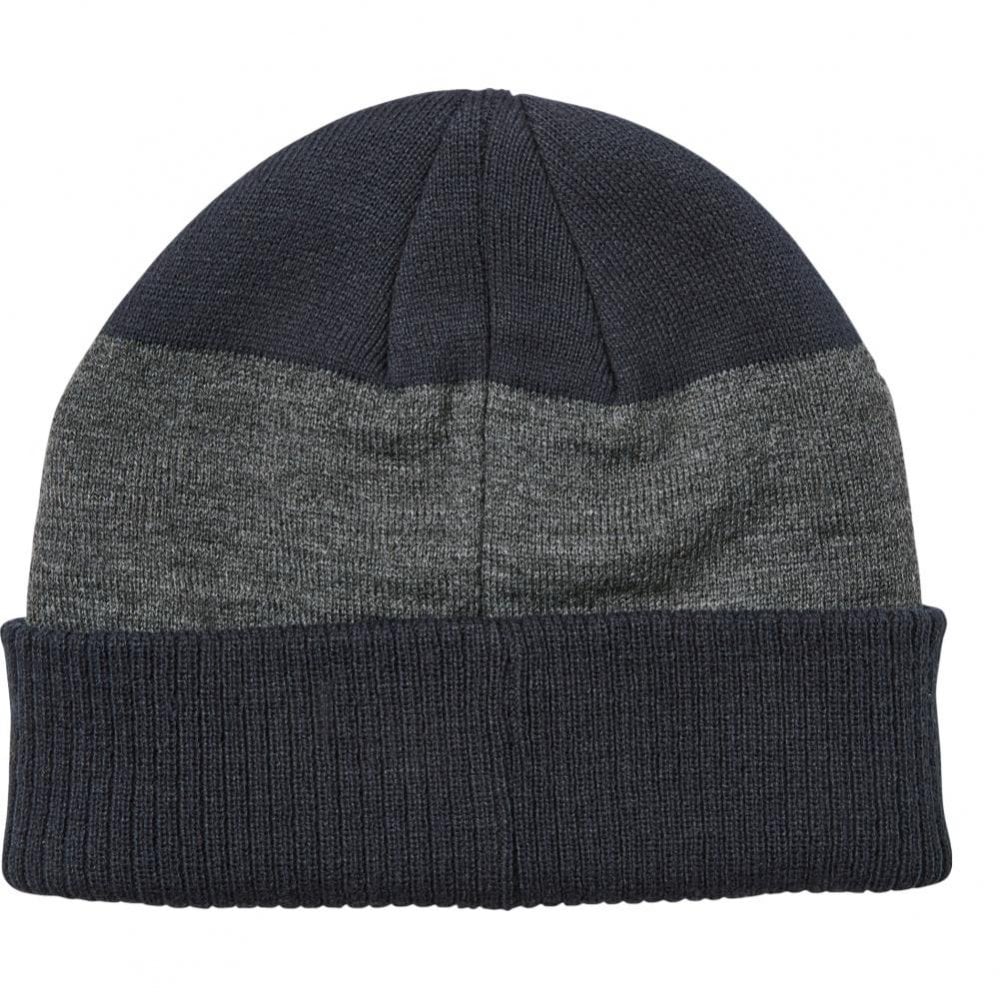 Fox Down Shift Beanie - Navy / Grey