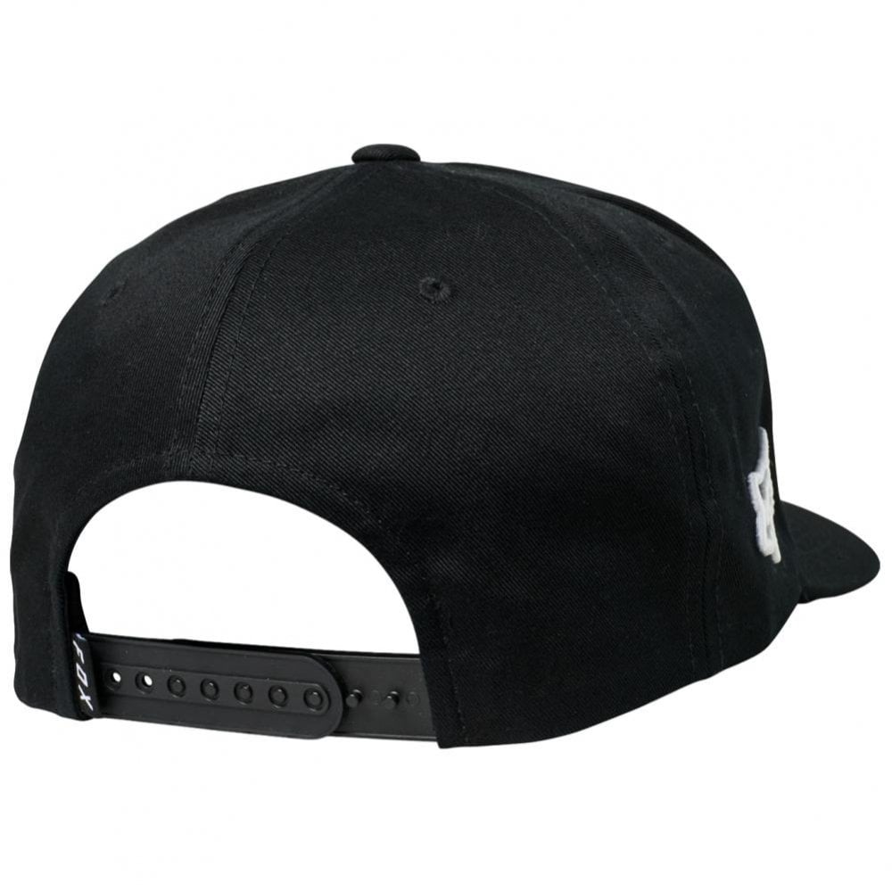 Fox Station Snapback Cap - Black