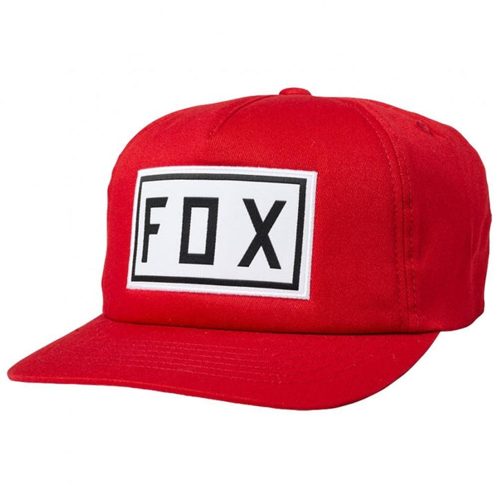 Fox Station Snapback Cap - Chili