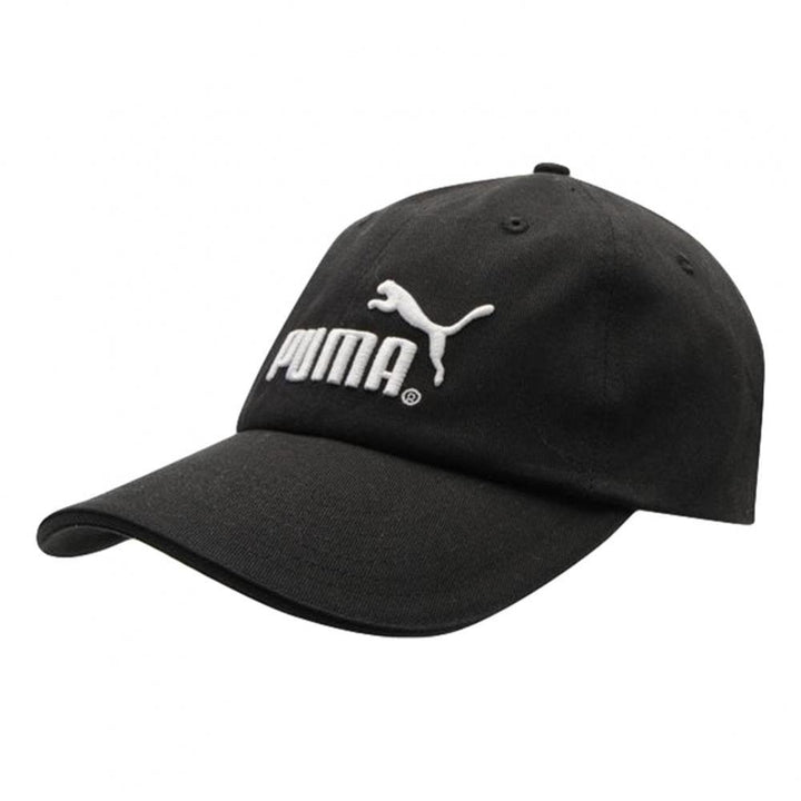Puma No1 Logo Cap - Black / White