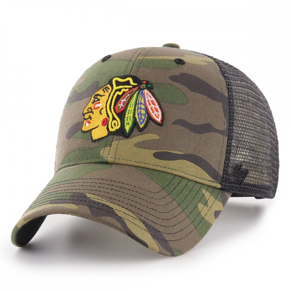 47 Brand Chicago Blackhawks Branson Cap - Camo