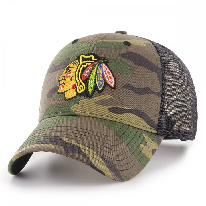 47 Brand Chicago Blackhawks Branson Cap - Camo