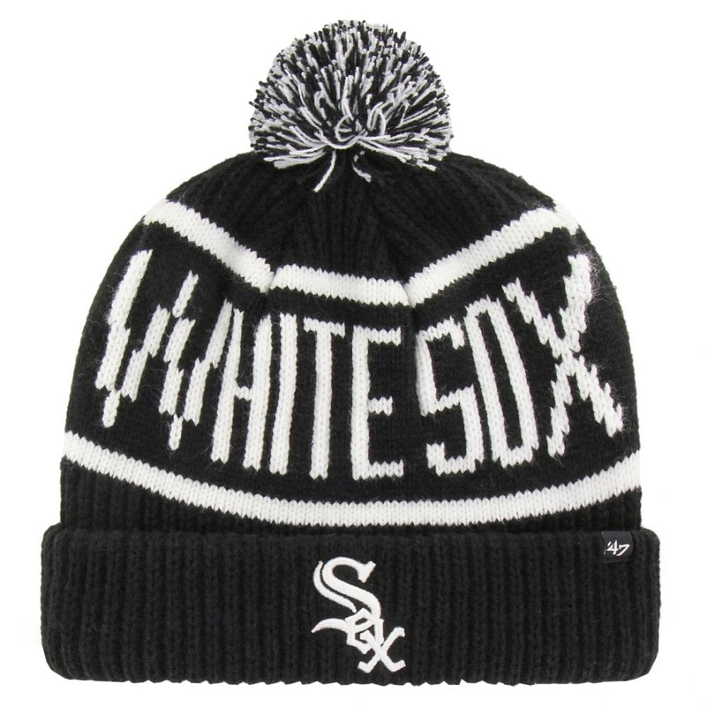 47 Brand Chicago White Sox Calgary Cuff Knit Beanie - Black