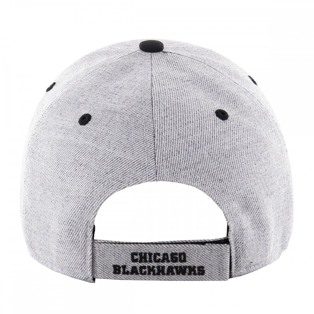 47 Brand NHL Chicago Blackhawks Storm Cloud MVP Cap - Charcoal