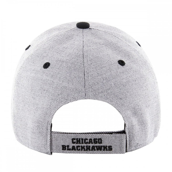 47 Brand NHL Chicago Blackhawks Storm Cloud MVP Cap - Charcoal
