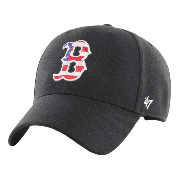 47 MLB Boston Red Sox Flag Fill MVP Cap - Black