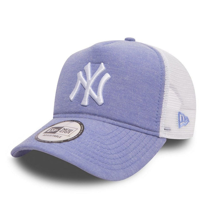 New Era MLB NY Yankees Oxford Trucker Cap - Sky Blue