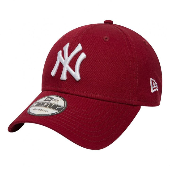 New Era NY Yankees Essential 9 Forty Cap - Cardinal Red